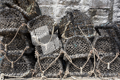 Image of lobster pots