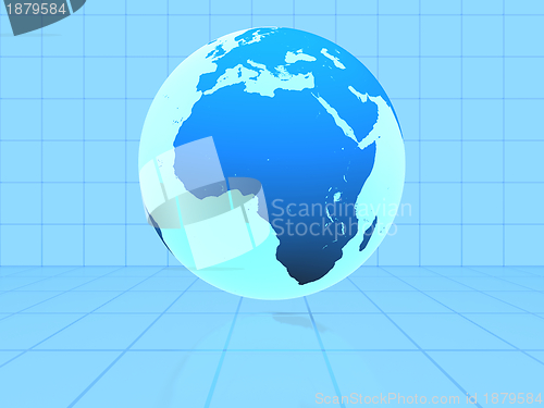 Image of Gloving world background