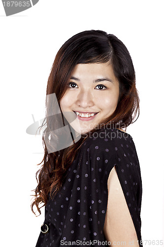 Image of Asian woman with smile