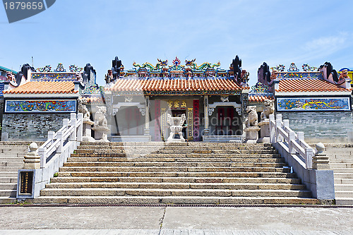 Image of Chinese temple in Hong Kong