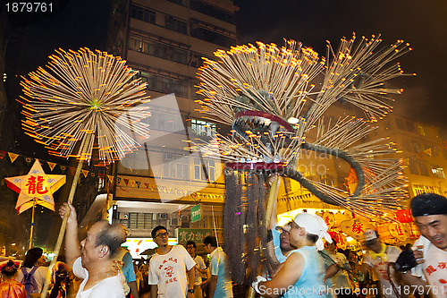 Image of Tai Hang Fire Dragon Dance 2012