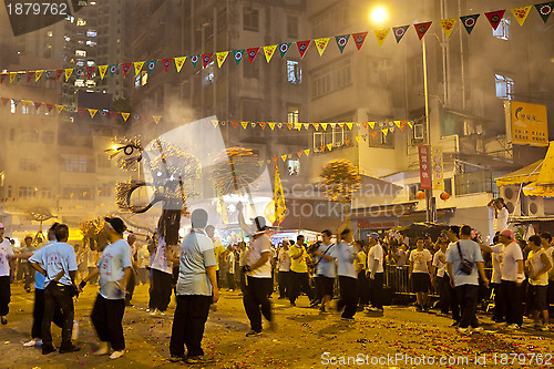 Image of Tai Hang Fire Dragon Dance 2012