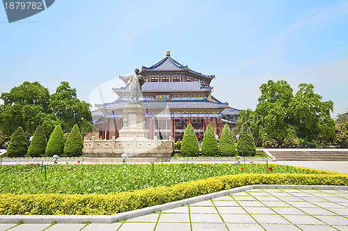 Image of The Sun Yat-Sen Memorial Hall in Guangzhou, China.