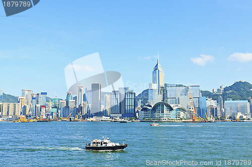 Image of Hong Kong harbour