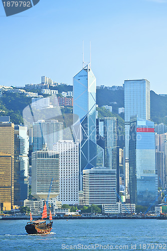 Image of Hong Kong harbour