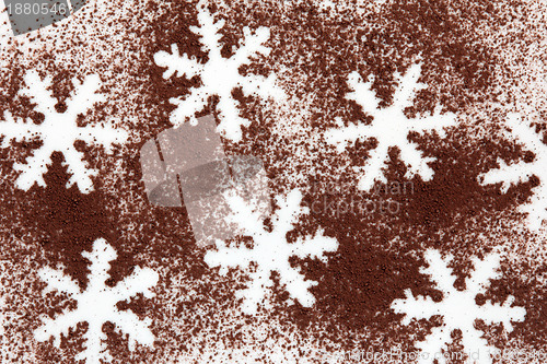 Image of Snowflake Abstract