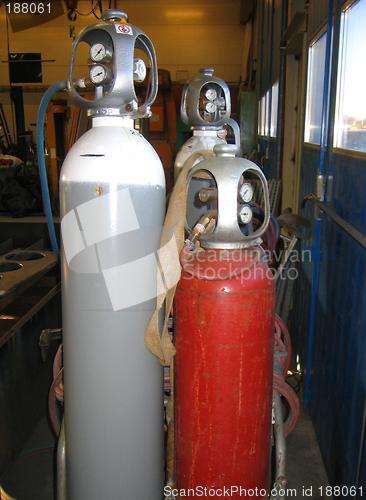 Image of Gas containers