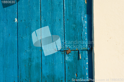 Image of Blue door