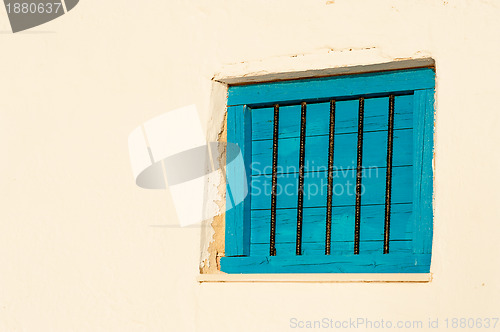 Image of Blue window