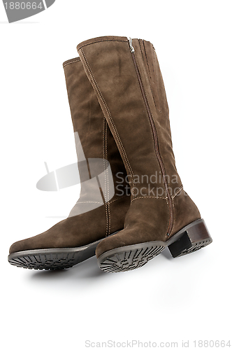 Image of Brown Female Boots