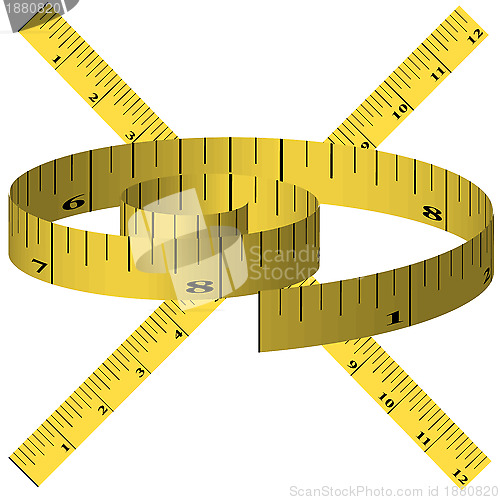 Image of yellow tape measure