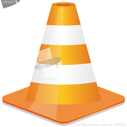 Image of orange traffic cone