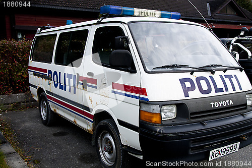 Image of Old Police Car