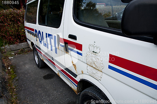 Image of Old Police Car