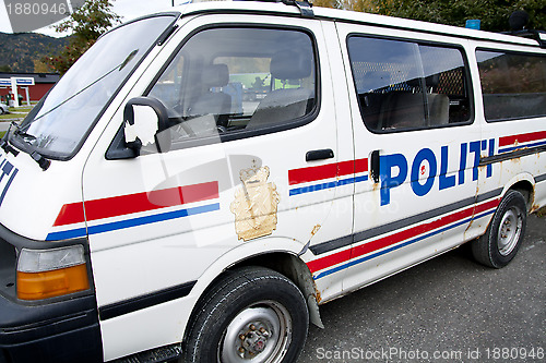 Image of Old Police Car