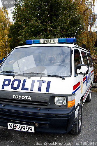 Image of Old Police Car