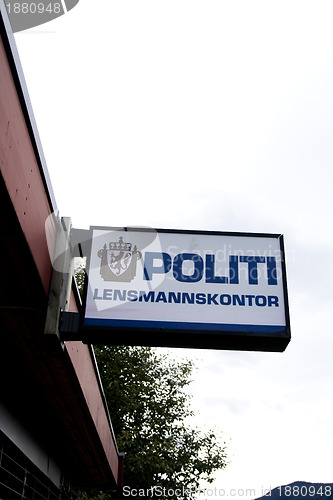 Image of Police Sign