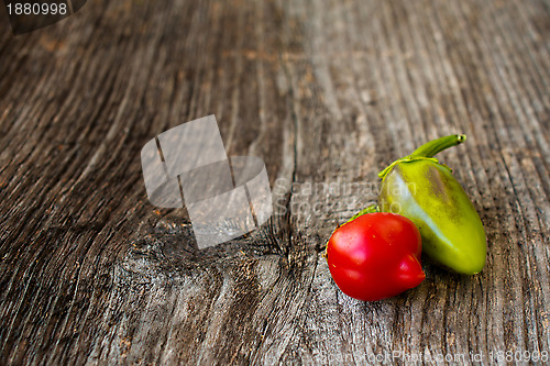 Image of Capsicum and tomato