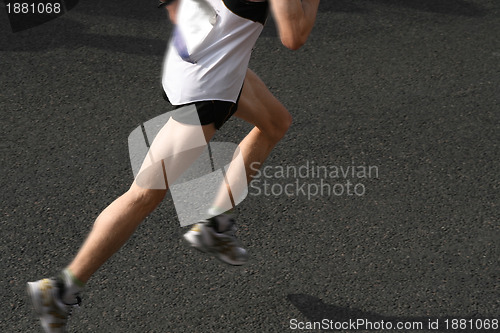 Image of Marathon running