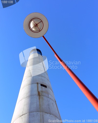 Image of Chimney and Lamp Post