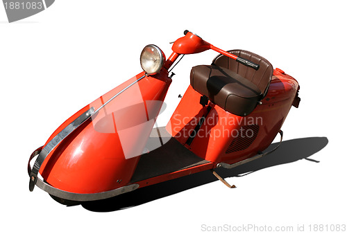 Image of Orange Scooter