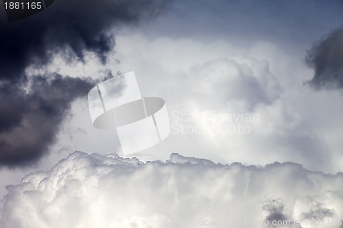 Image of Cloudy sky background