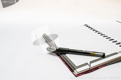 Image of Pen with Diary
