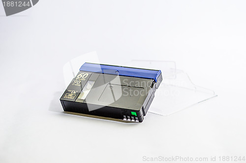 Image of tape recorder for video camera