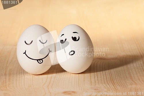 Image of couple cute eggs