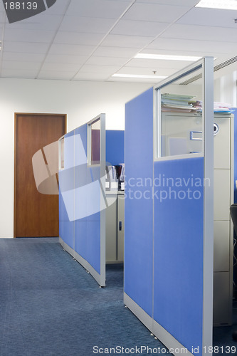 Image of Office cubicle partitions