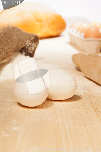 Image of baking a cake