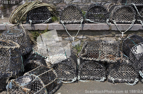Image of lobster pots