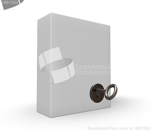 Image of locked box