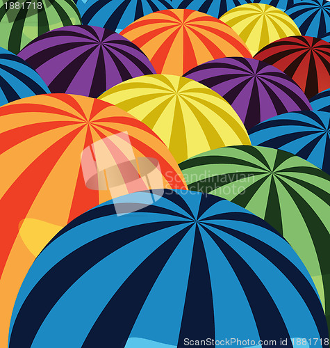 Image of Colorful striped background