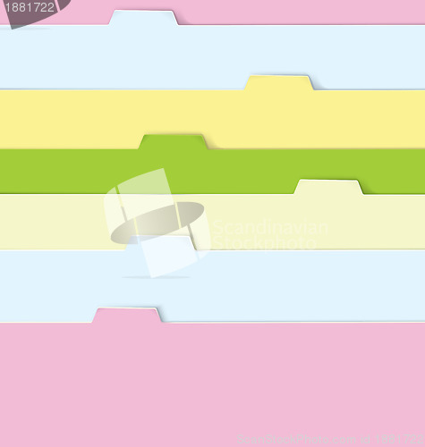 Image of Colorful folders