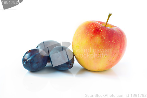 Image of Apple and plums