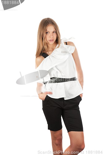 Image of beautiful blond woman