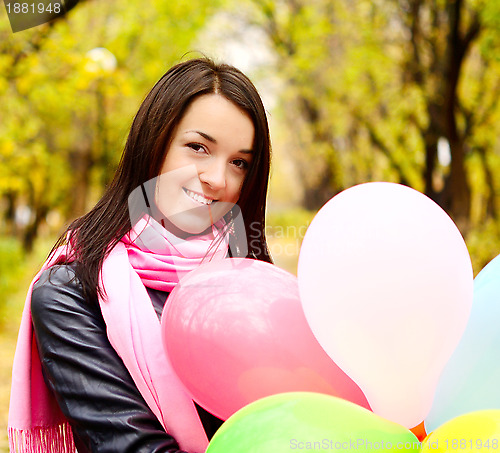 Image of autumn portrait