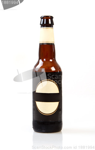 Image of Dark bottle of beer