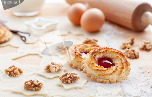 Image of Baking Christmas cookies