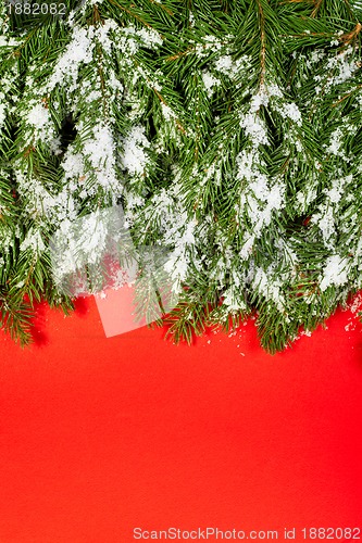 Image of Christmas background. Eve framework