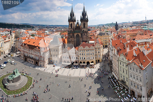Image of Prague city. Panorama