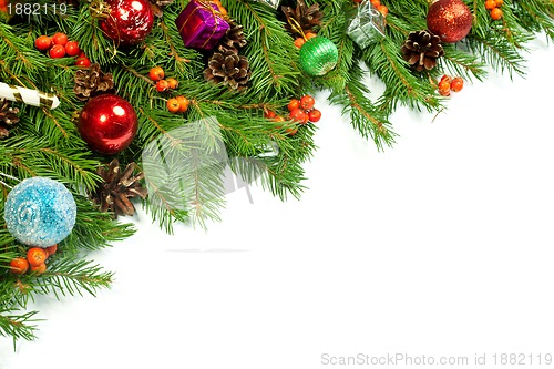 Image of Christmas background. Eve framework