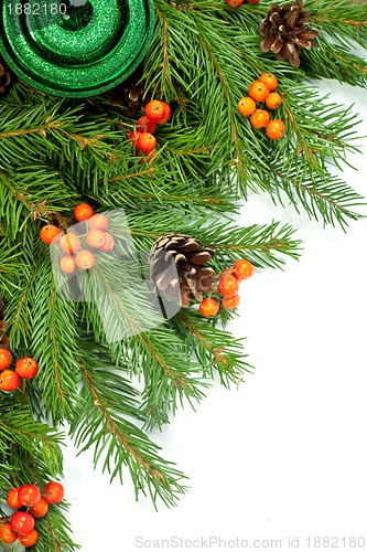 Image of Christmas background. Eve framework