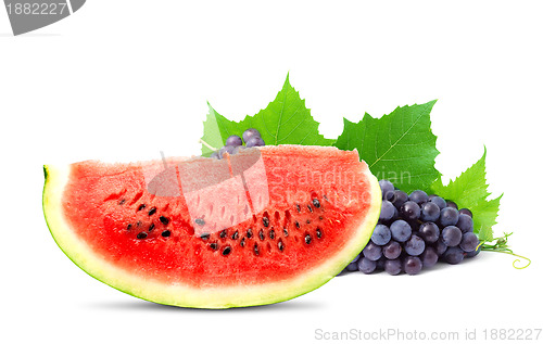 Image of Watermelon and grape