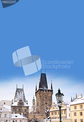 Image of Karlov or charles bridge in Prague