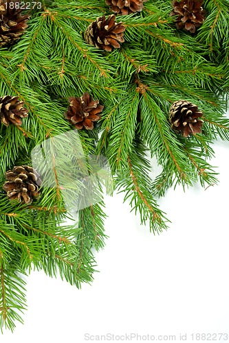 Image of Christmas background. Eve framework