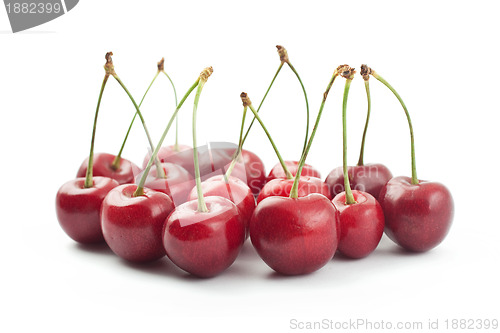 Image of Red cherries