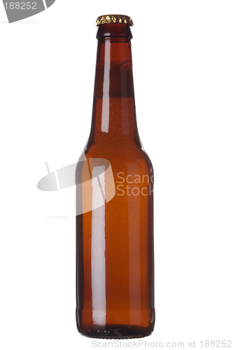 Image of Brown bottle with liquid