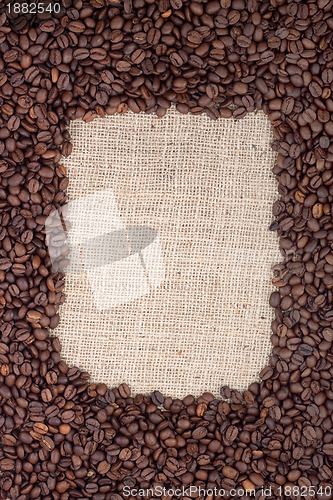 Image of Brown roasted coffee beans